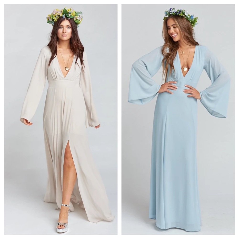 Venus Long Sleeve Flare Dress